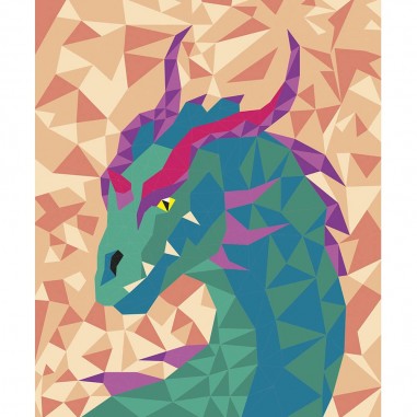 Peinture au numéro créatures fantastiques Les Ateliers du calme - Janod