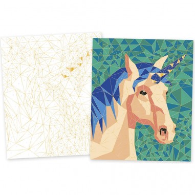 Peinture au numéro créatures fantastiques Les Ateliers du calme - Janod