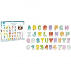 Jouet enfant 2 ans - Jouet bain chiffres et lettres - Janod 2