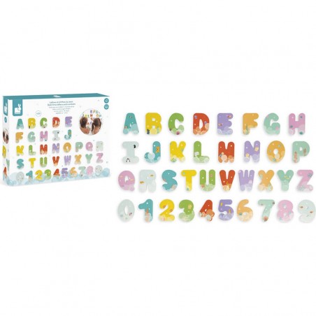 Jouet enfant 2 ans - Jouet bain chiffres et lettres - Janod
