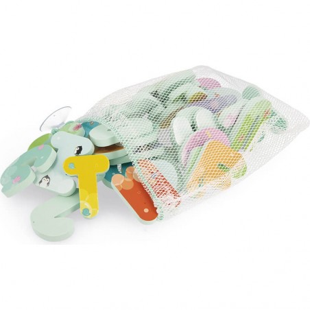 Jouet enfant 2 ans - Jouet bain chiffres et lettres - Janod