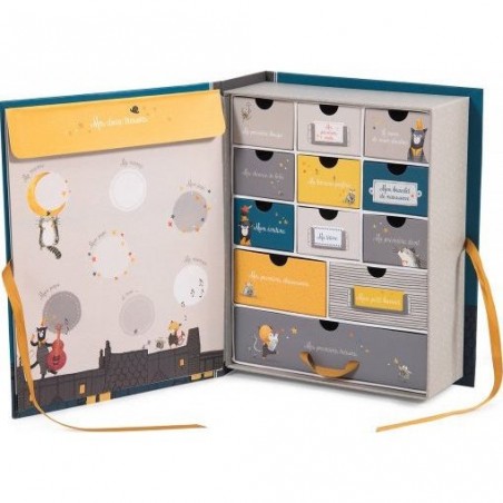 Coffret Naissance Moulin Roty Les Moustaches