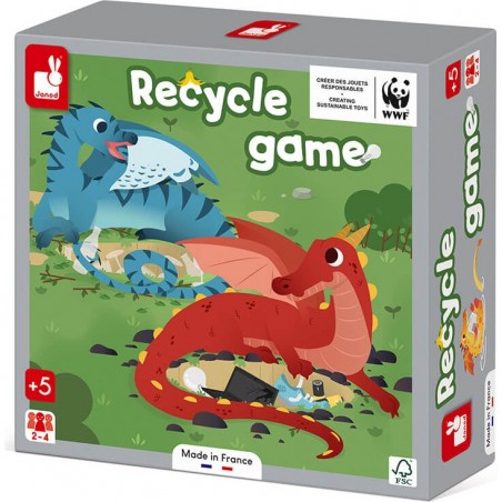 Jeu de société collaboratif sur environnement - Recyclage x Wwf® - Janod