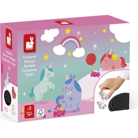 Tampons enfant 18 mois - Loisirs créatif enfant - Janod