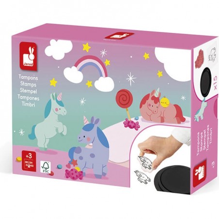 Tampons enfant 18 mois - Loisirs créatif enfant - Janod