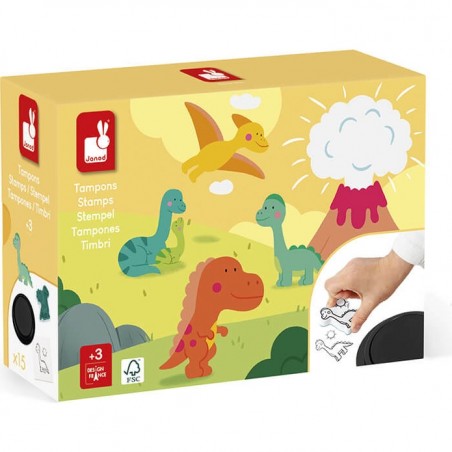 Tampons enfant 18 mois - Loisirs créatif enfant - Janod