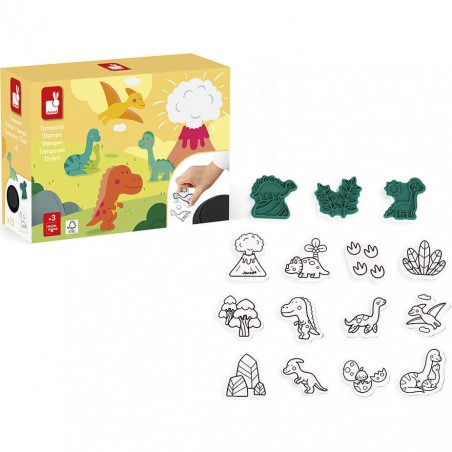 Tampons enfant 18 mois - Loisirs créatif enfant - Janod
