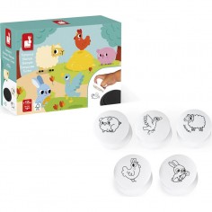 Tampons enfant 18 mois - Loisirs créatif enfant - Janod 2