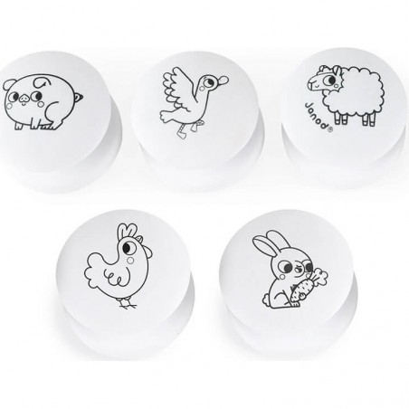 Tampons enfant 18 mois - Loisirs créatif enfant - Janod