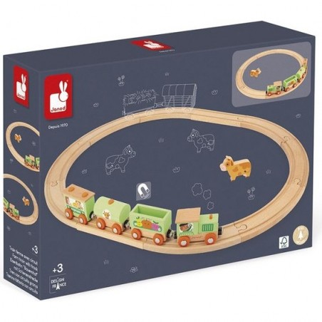 Train ferme avec circuit - Janod