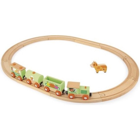 Train ferme avec circuit - Janod