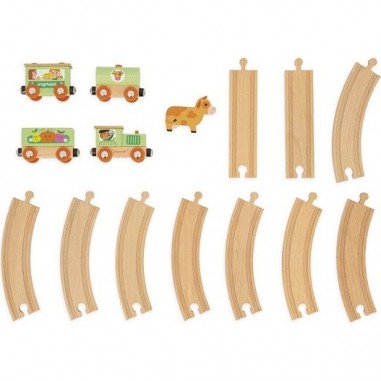 Train ferme avec circuit - Janod