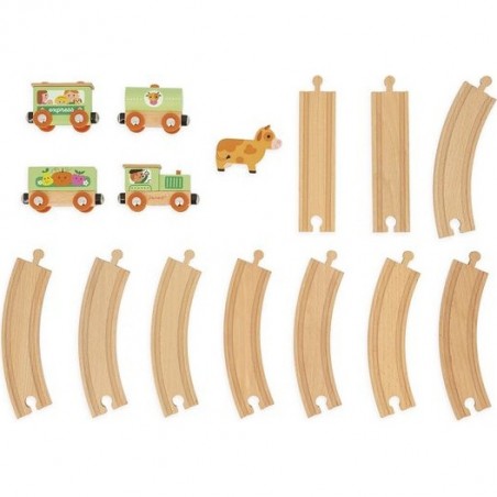 Train ferme avec circuit - Janod