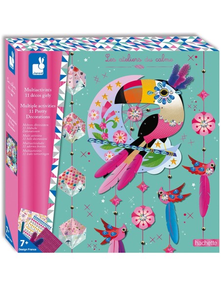 Activités manuelles pour enfant - Coffret 11 activités créatives - Janod