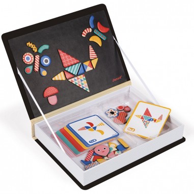 Magnétibook Moduloform - Formes géométriques - Jeux éducatifs magnétiques - Janod