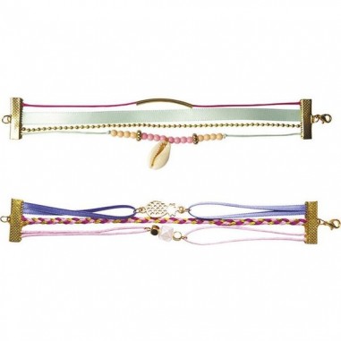 Bracelets multirangs Bohèmes - Les ateliers bijoux - Janod