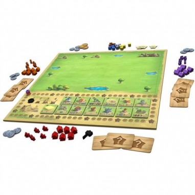 Little town - jeu de placement d'ouvriers - Iello