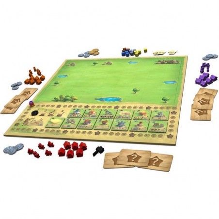 Little town - jeu de placement d'ouvriers - Iello