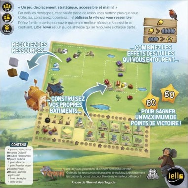 Little town - jeu de placement d'ouvriers - Iello