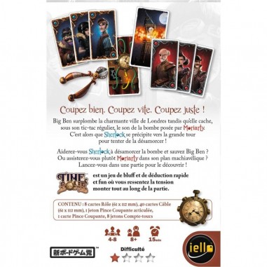 Jeu timebomb moriarty vs sherlock - Iello