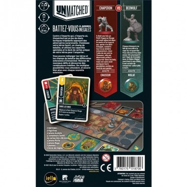 Unmatched Petit chaperon rouge vs. beowulf - Iello