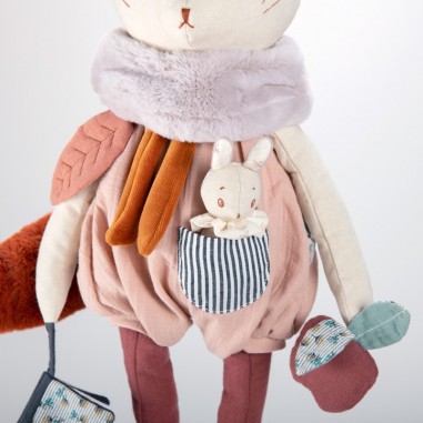 Grand lapin d'activités Après la pluie - Moulin Roty