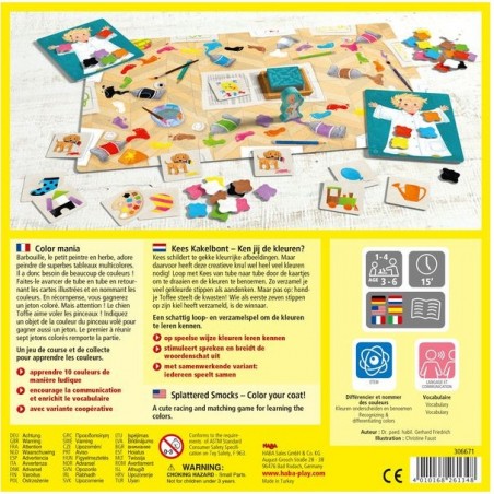 Color mania - jeu de course et de collecte - Haba