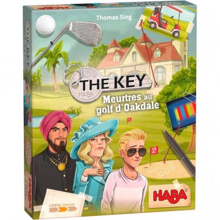 Jeu The Key Meurtres au Golf d'Oakdale - Haba