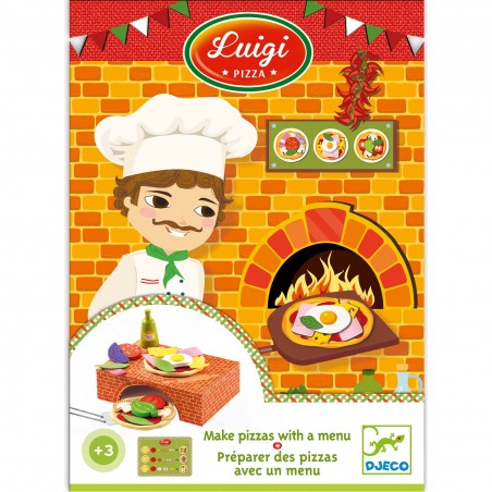 Luigi pizza - dinette en bois - Djeco