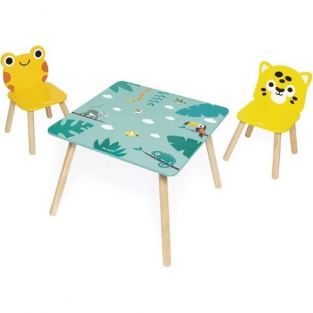 Table et chaises Tropik - Mobilier enfant - Janod