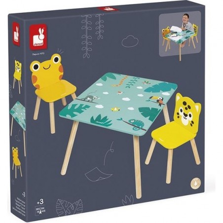 Table et chaises Tropik - Mobilier enfant - Janod