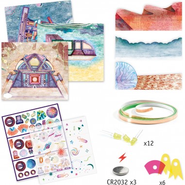 Tableaux à illuminer factory odyssée - Djeco