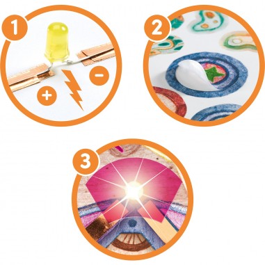 Tableaux à illuminer factory odyssée - Djeco