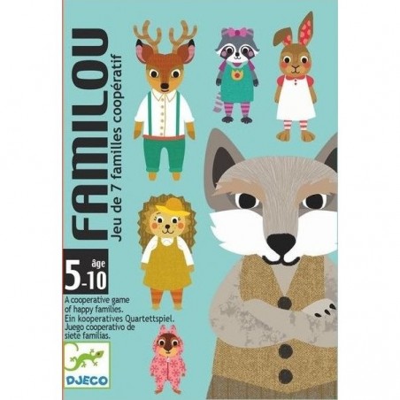 Jeu de cartes pour enfant Familou