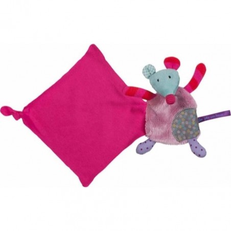 Doudou mouchoir souris Les jolis pas beaux
