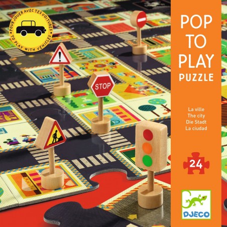Puzzle Géant - La Ville - Djeco