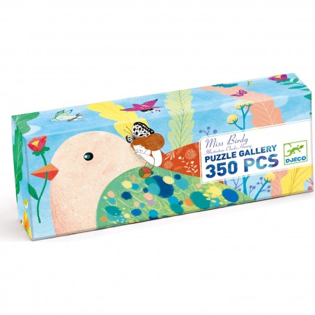 Puzzle Gallery - Miss Birdy - 350 pcs - Fsc Mix - Djeco