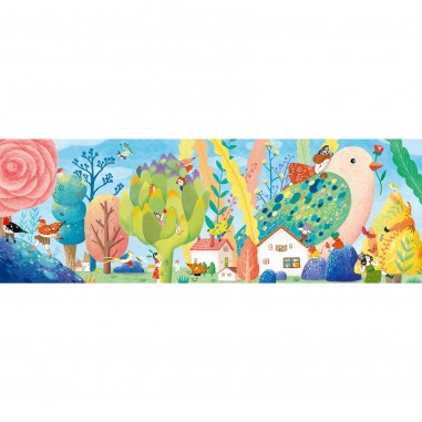 Puzzle Gallery - Miss Birdy - 350 pcs - Fsc Mix - Djeco