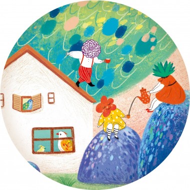 Puzzle Gallery - Miss Birdy - 350 pcs - Fsc Mix - Djeco