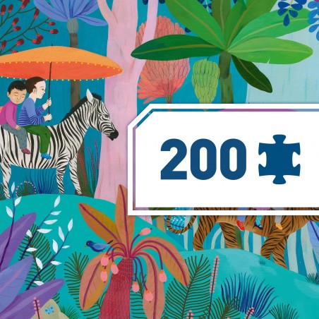 Puzzle Gallery : Children’s Walk – 200 Pièces - Jeux classiques - Djeco