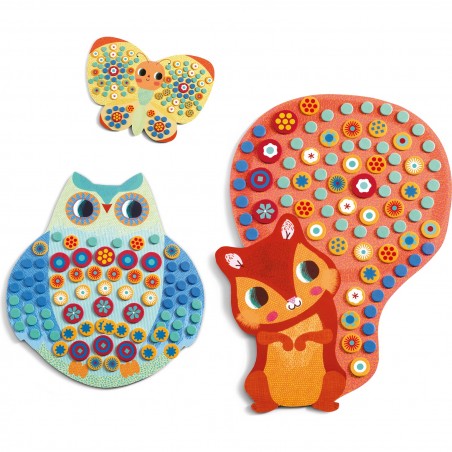 Mosaïques & collage Millefiori Loisirs Créatifs - Djeco