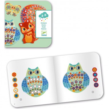Mosaïques & collage Millefiori Loisirs Créatifs - Djeco