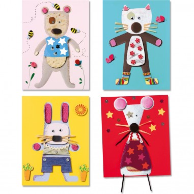 Collage pour les petits - loisirs créatifs - Djeco