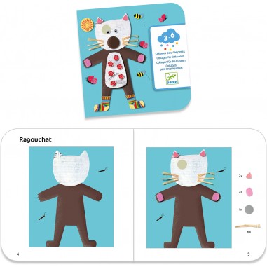 Collage pour les petits - loisirs créatifs - Djeco