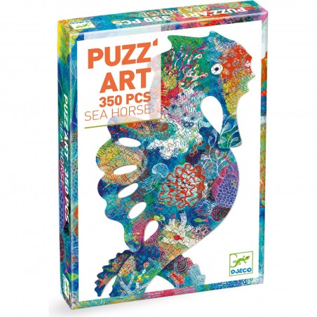 Puzzle Puzz'Art - Sea Horse: 350 pièces - Jeux classiques - Djeco