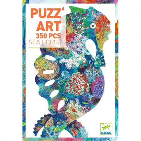 Puzzle Puzz'Art - Sea Horse: 350 pièces - Jeux classiques - Djeco