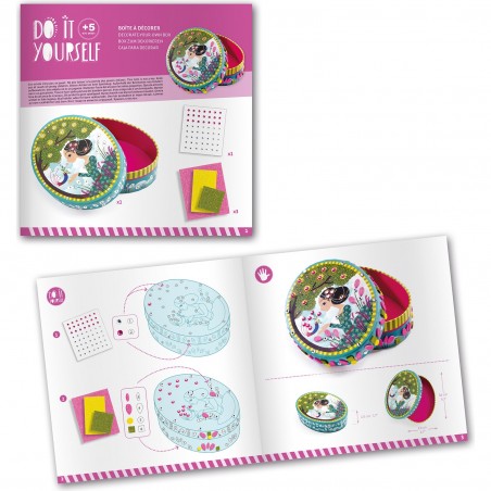 Boite à décorer petits secrets - Do it Yourself - Djeco