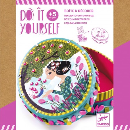 Boite à décorer petits secrets - Do it Yourself - Djeco