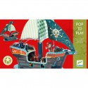 Pop to Play - Bateau Pirate 3D à construire - Djeco