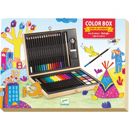 Les couleurs - Pour les grands - Boite de couleurs - Djeco